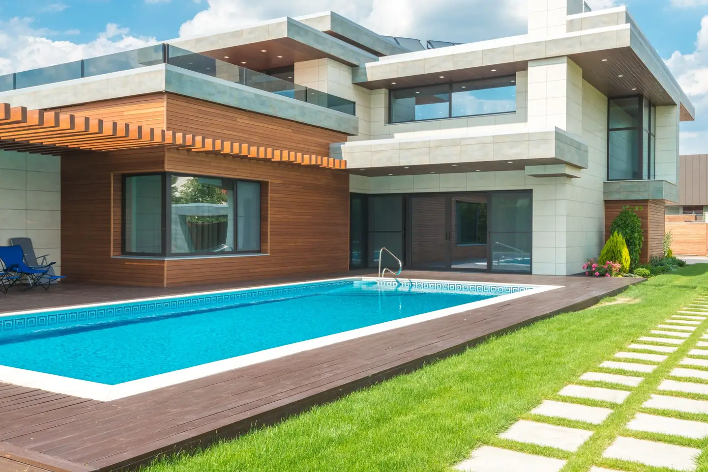 Swimming pool built in Melville, NSW